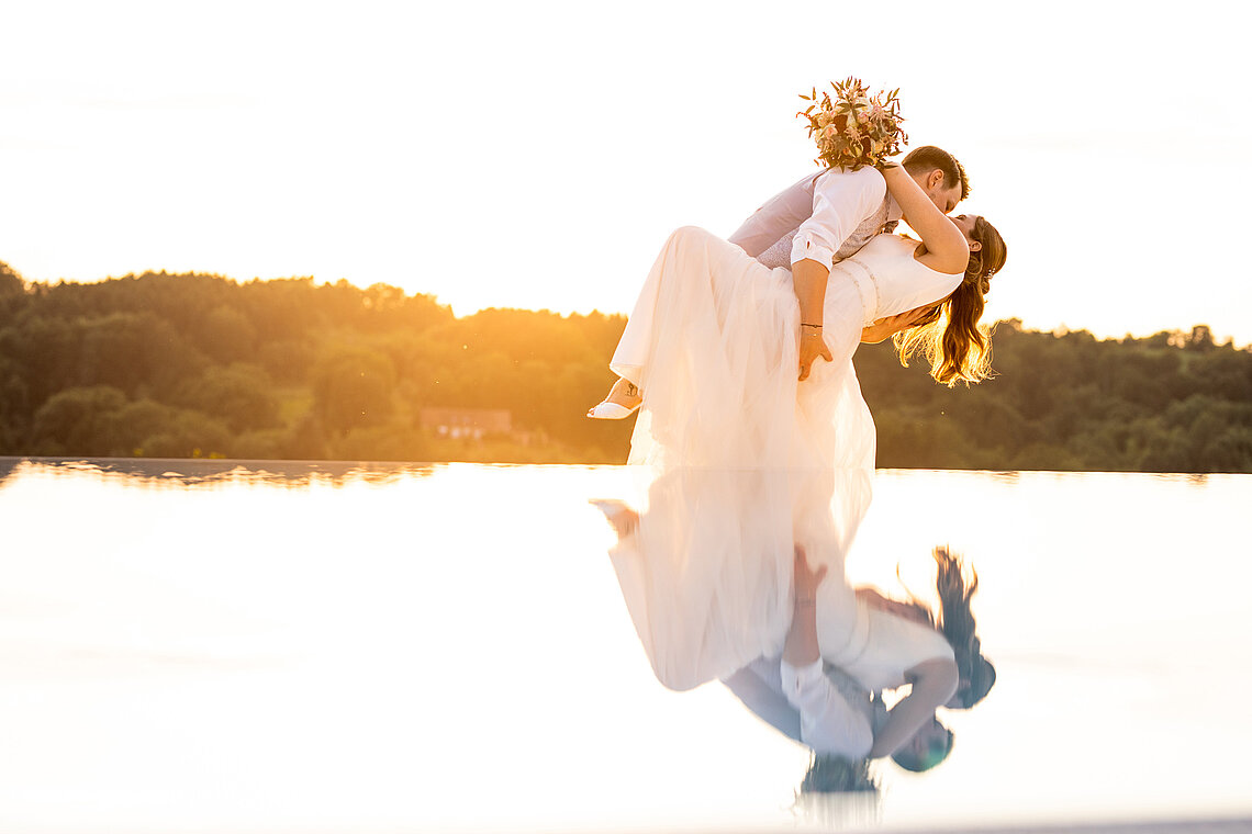 Hochzeitsfoto von Alexander & Alexandra Pohn.