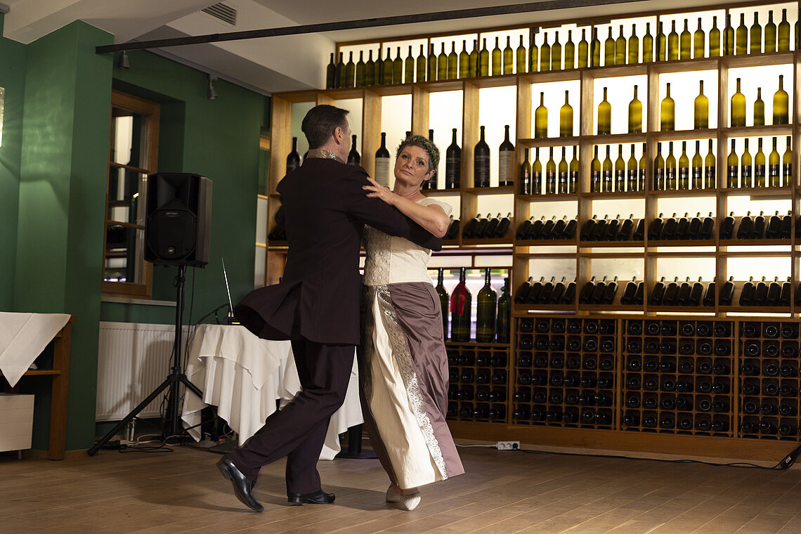 Hochzeitsfoto von Angela & Gerhard Lahrmann.