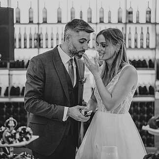 Hochzeitsfoto von Andrea & Heinz Dolenc.