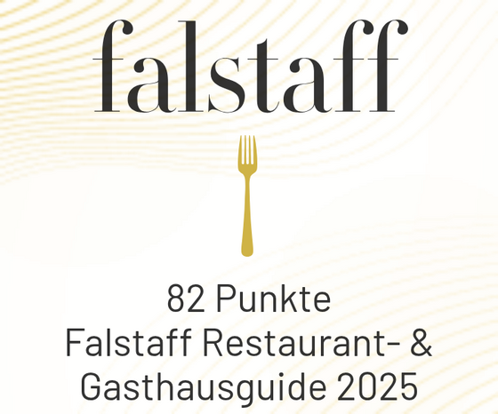 Auszeichnung Restaurant zum Weitblick von Falstaff.