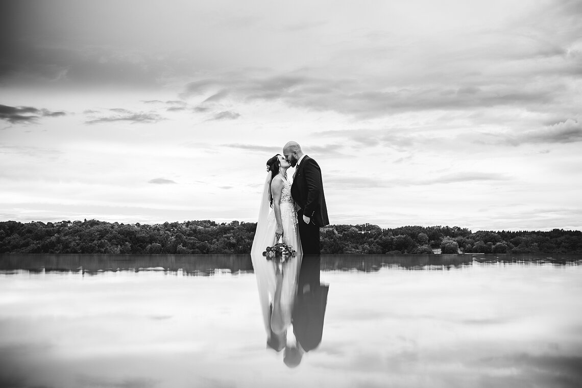 Hochzeitsfoto von Nadja & Matthias Kaufmann Weihrich (c) Daniel Nagler.