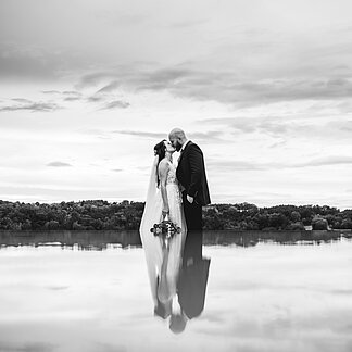 Hochzeitsfoto von Nadja & Matthias Kaufmann Weihrich (c) Daniel Nagler.