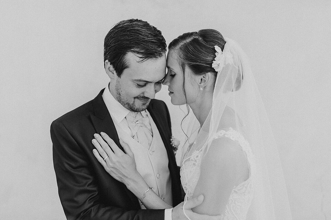 Hochzeitsfoto von Nadine & David Käppler Möller.