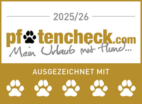 Auszeichnung von Pfotencheck.