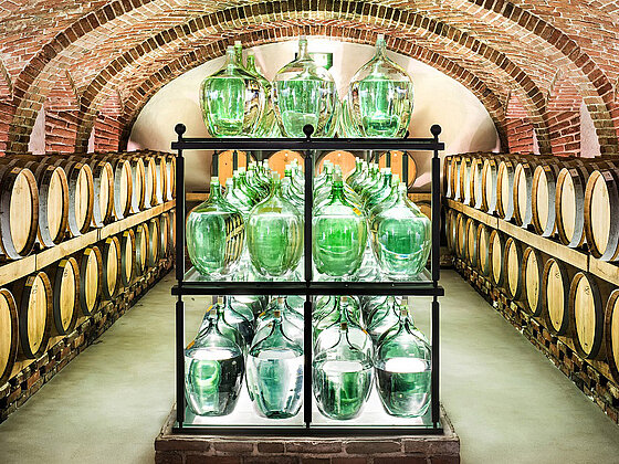 Schnapskeller in der Region rund um das Hotel das Eisenberg.