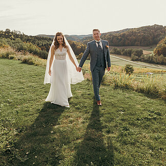 Hochzeitsfoto von Theresa & Josef Kalaschek.
